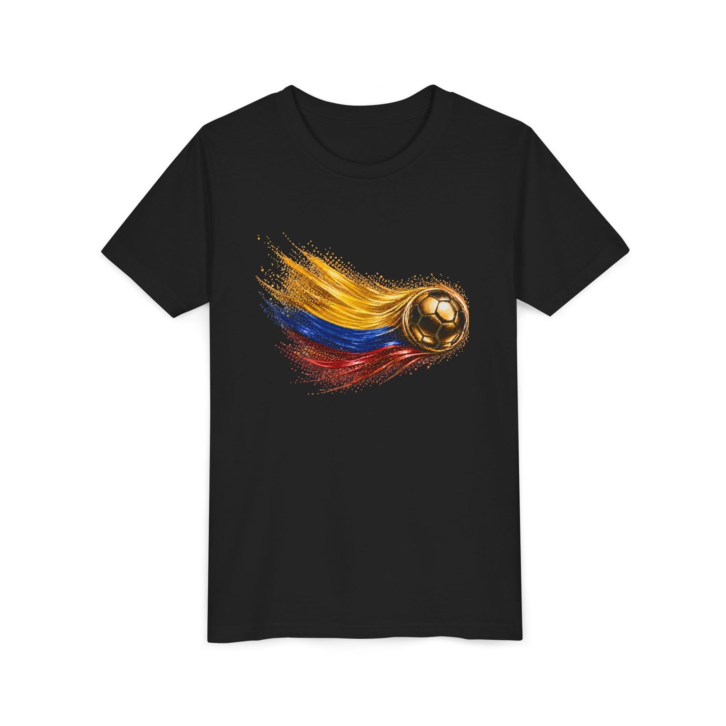 Kids Front Print | Colombia Flag Tee | Bandera de Colombia