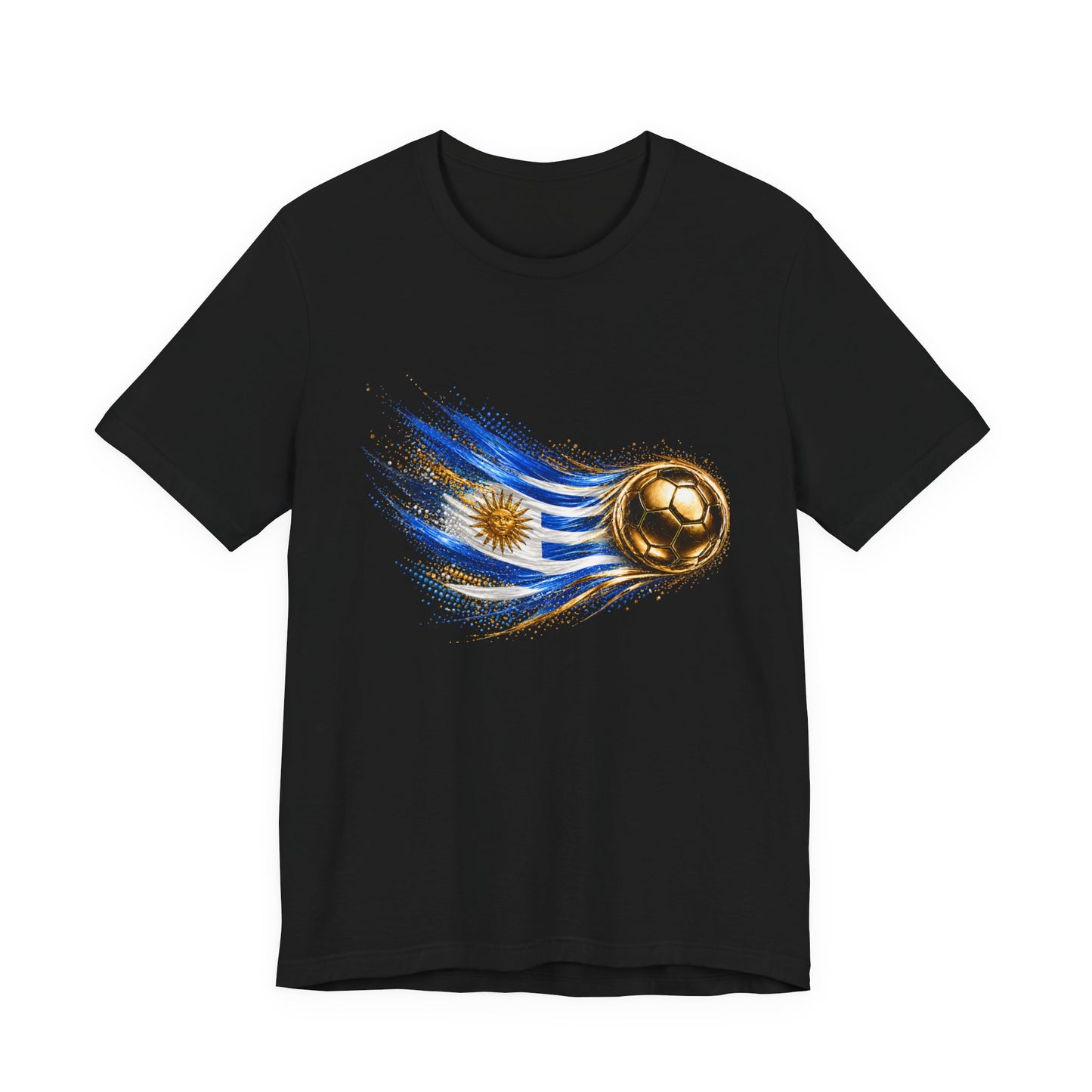 Front Print | Uruguay Flag Tee | Bandera de Uruguay