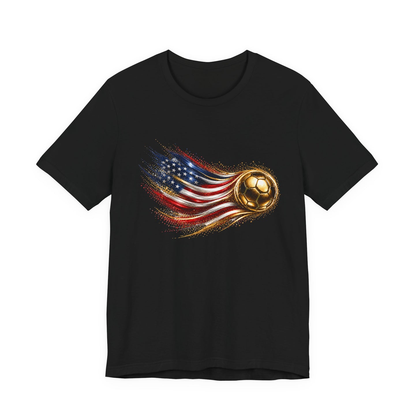 Front Print | USA Flag Tee | Bandera de Estados Unidos