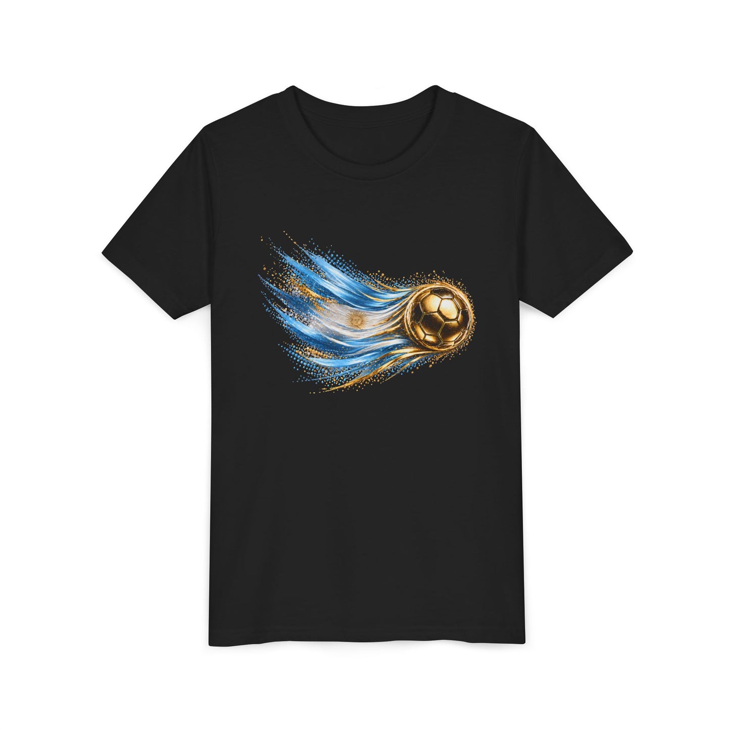 Kids Front Print | Argentina Flag Tee | Bandera Argentina