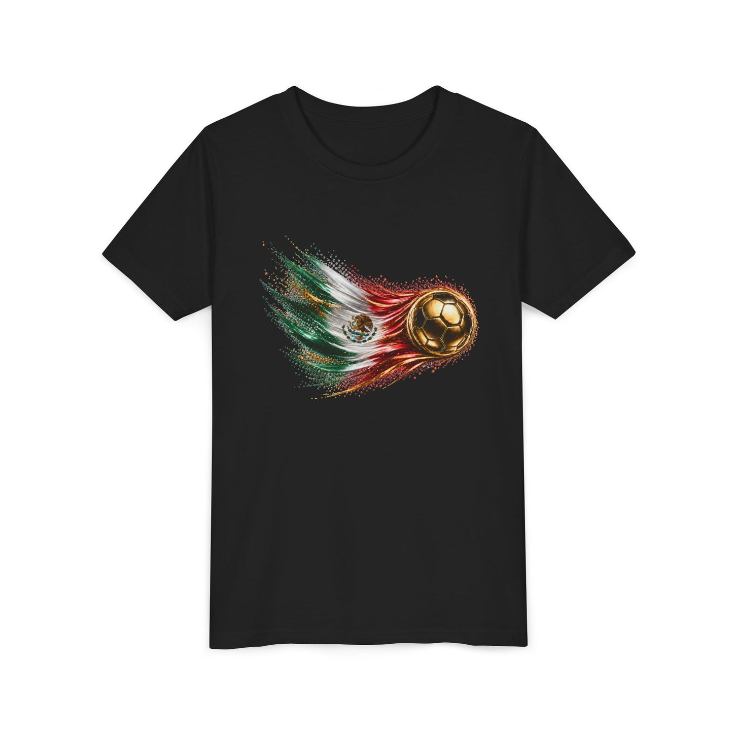 Kids Front Print | Mexico Flag Tee | Bandera de México