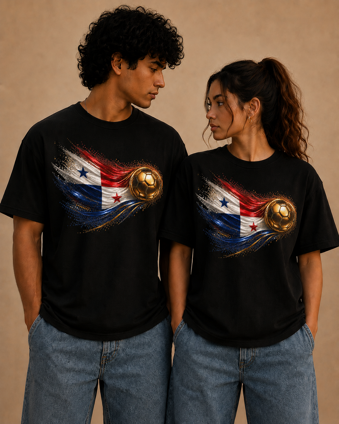 Front Print | Panama Flag Tee | Bandera de Panamá